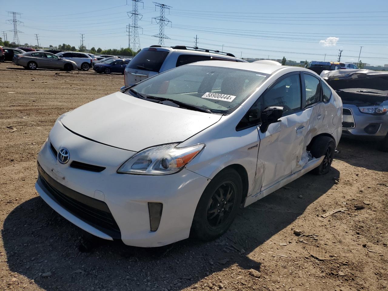 2014 Toyota Prius vin: JTDKN3DU6E0377724