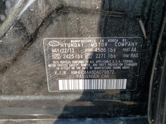 2013 Hyundai Sonata Hybrid VIN: KMHEC4A48DA079872 Lot: 60003554