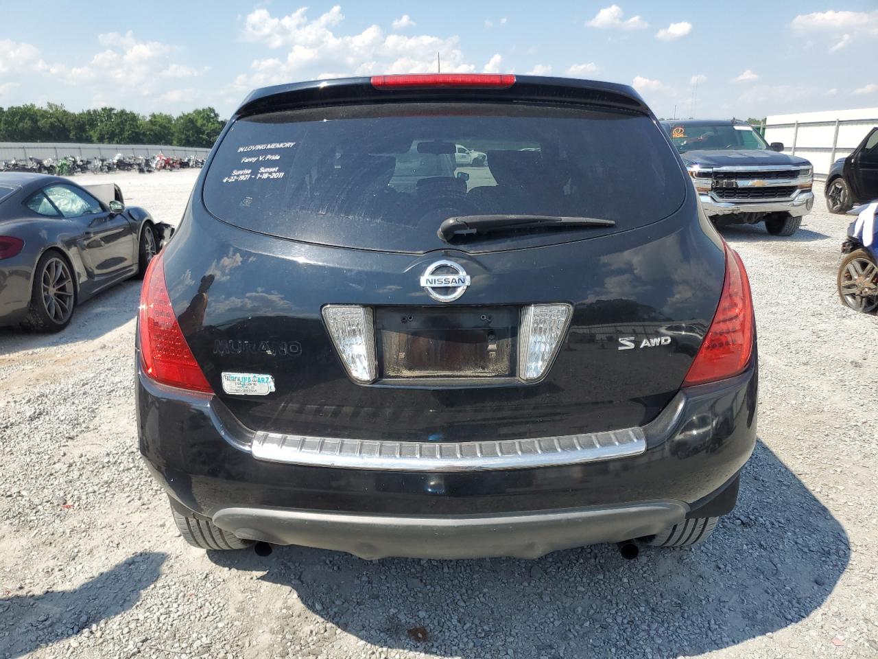 JN8AZ08W86W532917 2006 Nissan Murano Sl