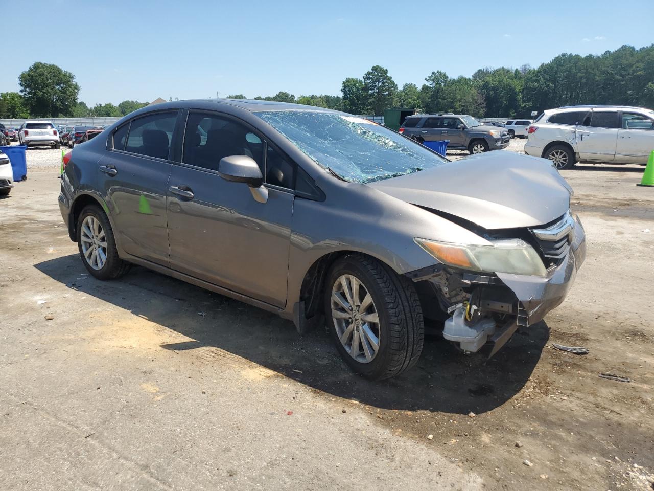 2012 Honda Civic Exl vin: 19XFB2F90CE000579