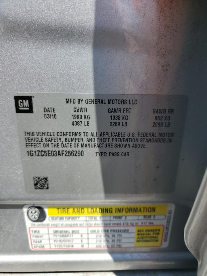 1G1ZC5E03AF256290 2010 Chevrolet Malibu 1Lt