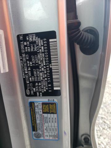 2016 KIA SORENTO LX - 5XYPG4A50GG009989