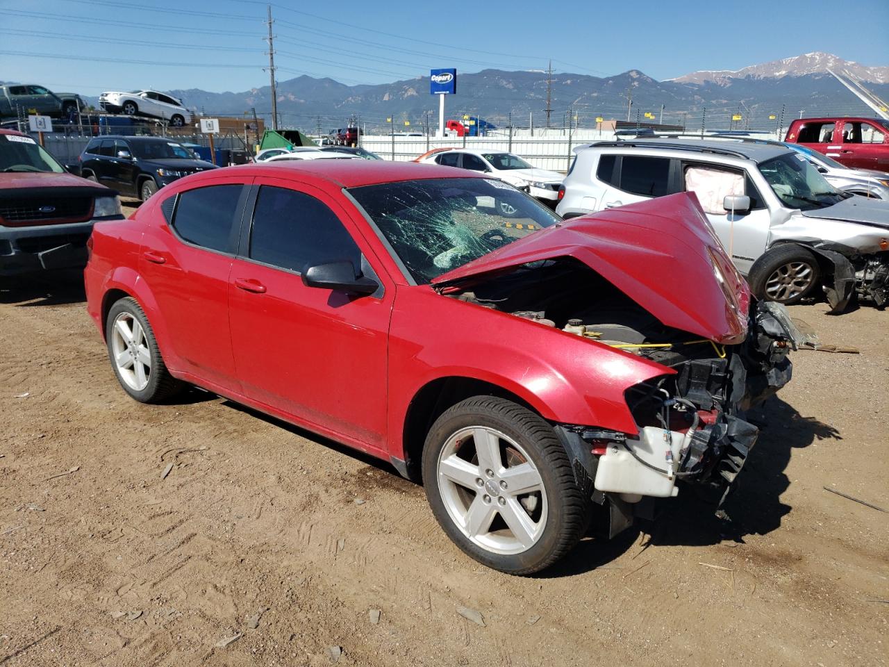 2013 Dodge Avenger Se vin: 1C3CDZAB5DN517619