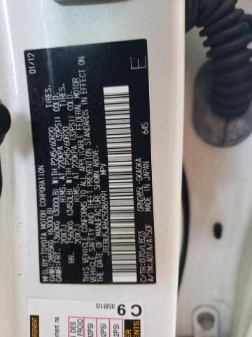 2012 Toyota 4Runner Sr5 VIN: JTEBU5JR6C5086991 Lot: 59245034