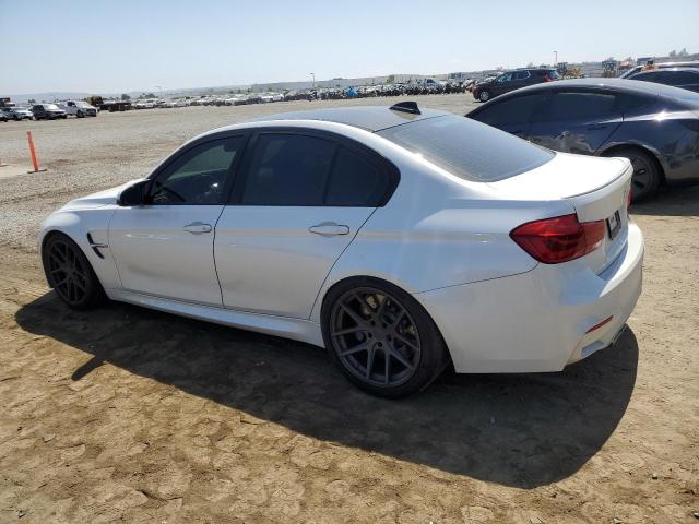 BMW M3 2016 white  gas WBS8M9C50G5D30782 photo #3