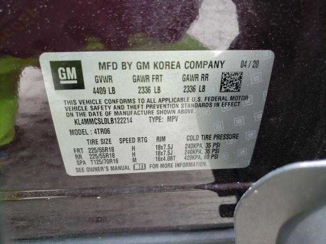 2020 Buick Encore Gx Preferred VIN: KL4MMCSL0LB122214 Lot: 58220454