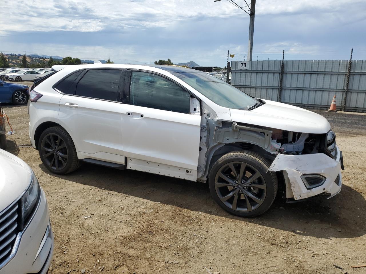 2015 Ford Edge Sport vin: 2FMPK4AP7FBC12747