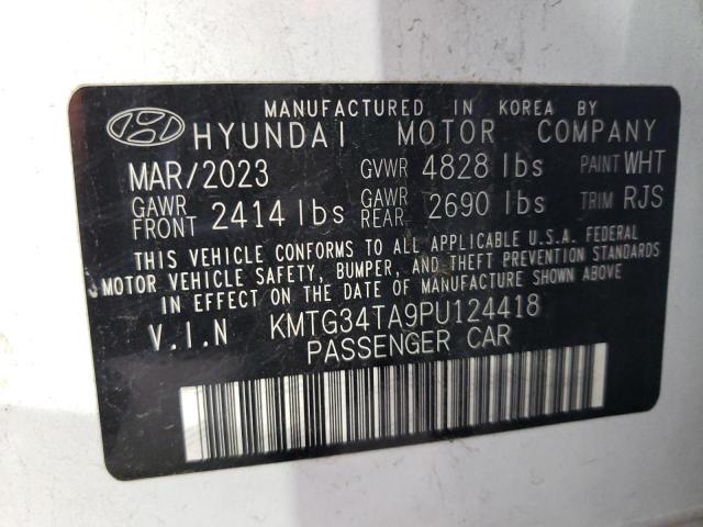 2023 GENESIS G70 BASE - KMTG34TA9PU124418