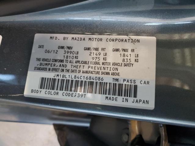 2012 Mazda 3 I VIN: JM1BL1L84C1684086 Lot: 60418224