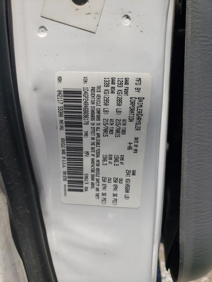 1D4GP24R46B696179 2006 Dodge Grand Caravan Se 1D4GP24R46B696179 2006 Dodge Grand Caravan Se