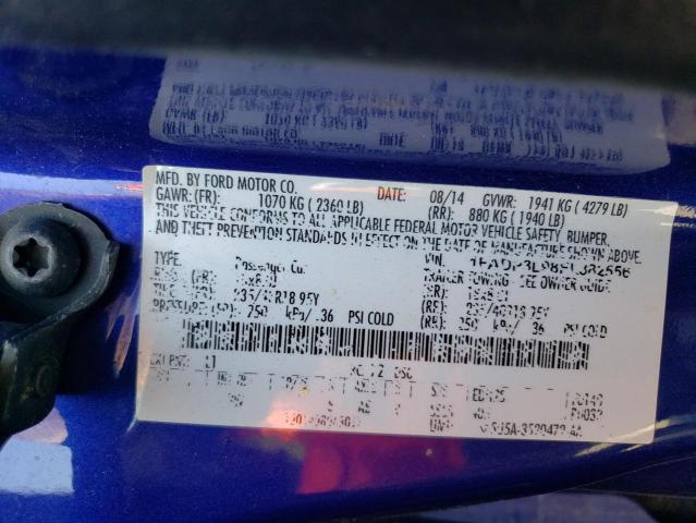 2014 Ford Focus St VIN: 1FADP3L98EL382556 Lot: 59177774