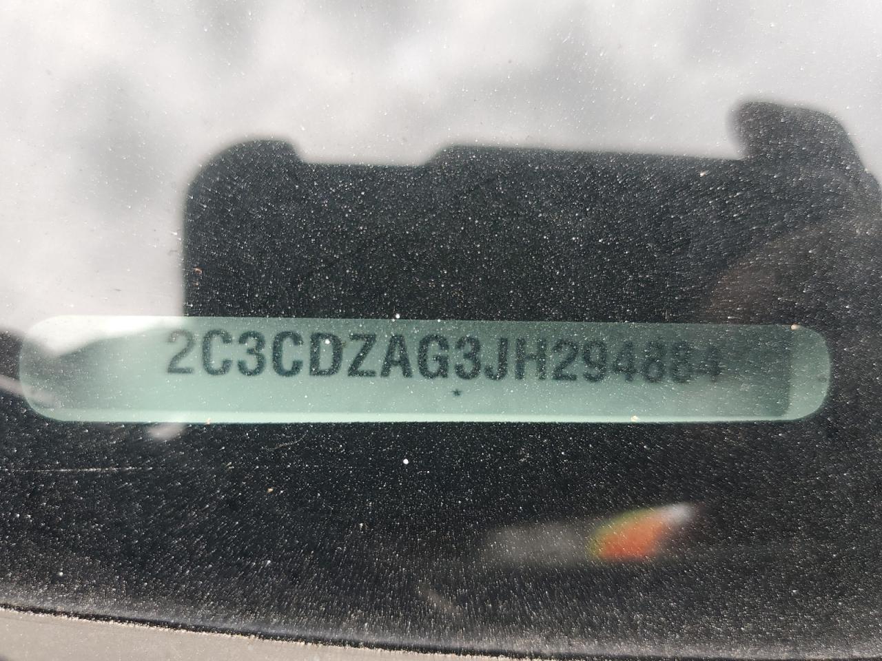 2C3CDZAG3JH294884 2018 Dodge Challenger Sxt