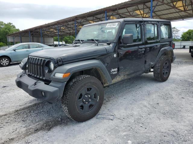 Vin: 1c4hjxdm3lw231868, lot: 57422564, jeep wrangler sport 20201