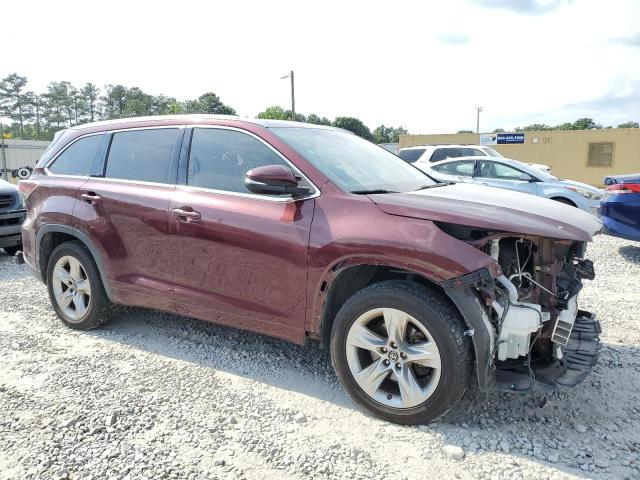 Vin: 5tdykrfh1gs170535, lot: 57901014, toyota highlander limited 20164