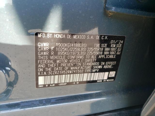 2024 HONDA HR-V SPORT - 3CZRZ1H52RM741502