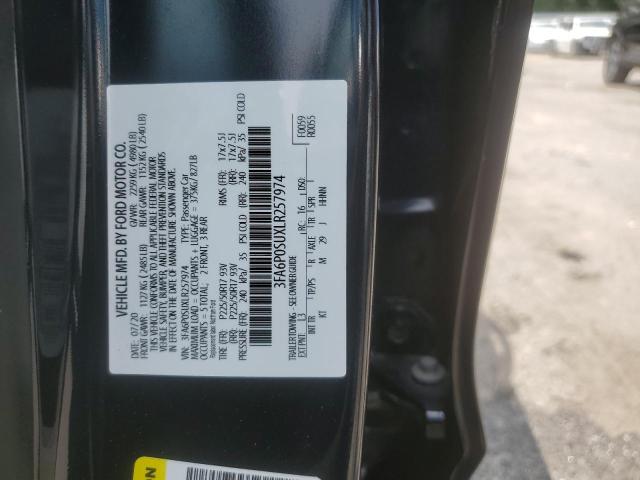 2020 FORD FUSION TIT - 3FA6P0SUXLR257974