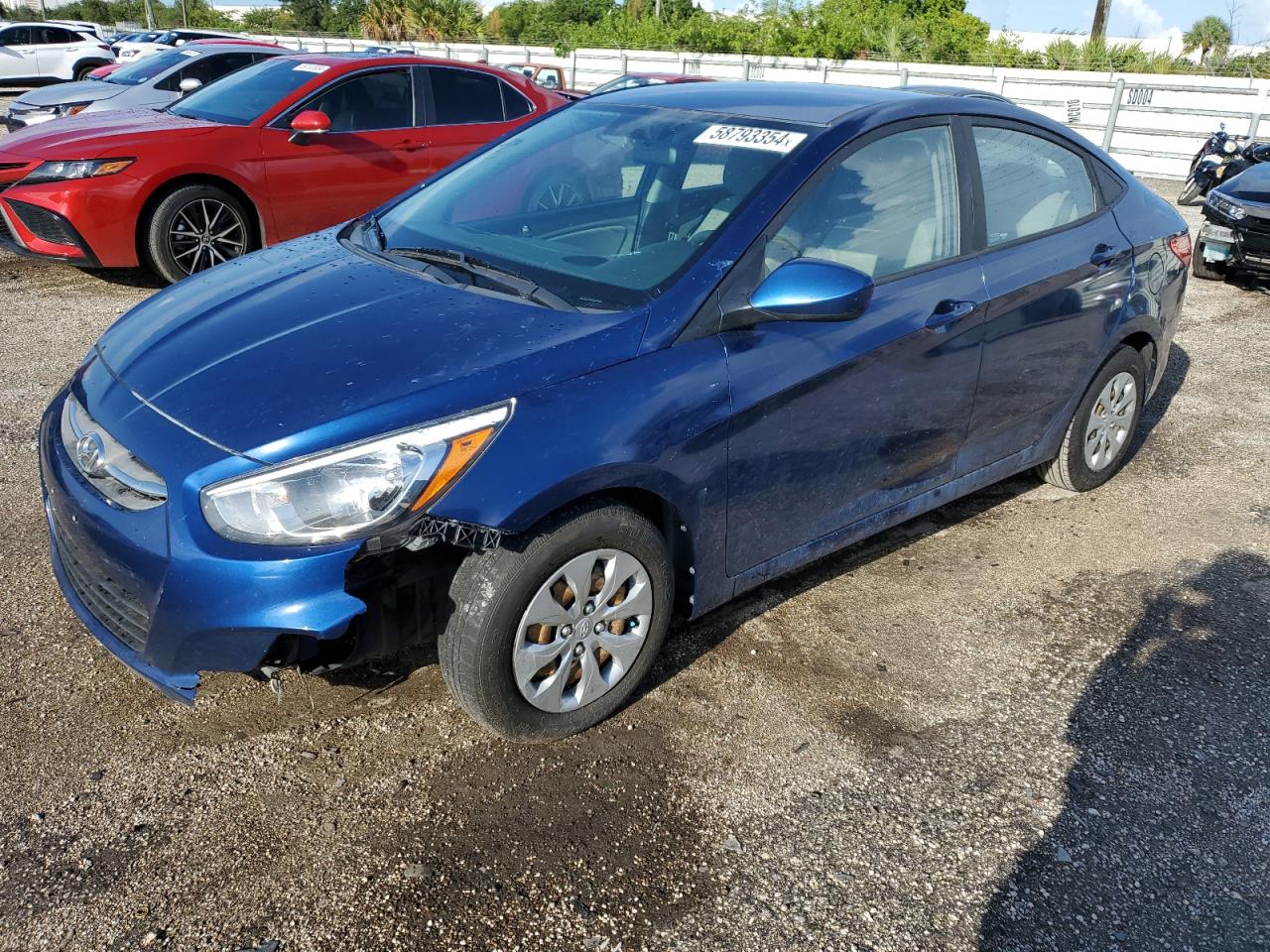 KMHCT4AE1HU180384 2017 Hyundai Accent Se