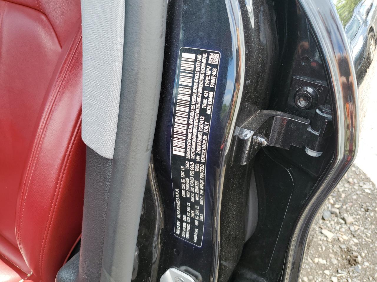 ZASPAKBN6L7C87413 2020 Alfa Romeo Stelvio Ti