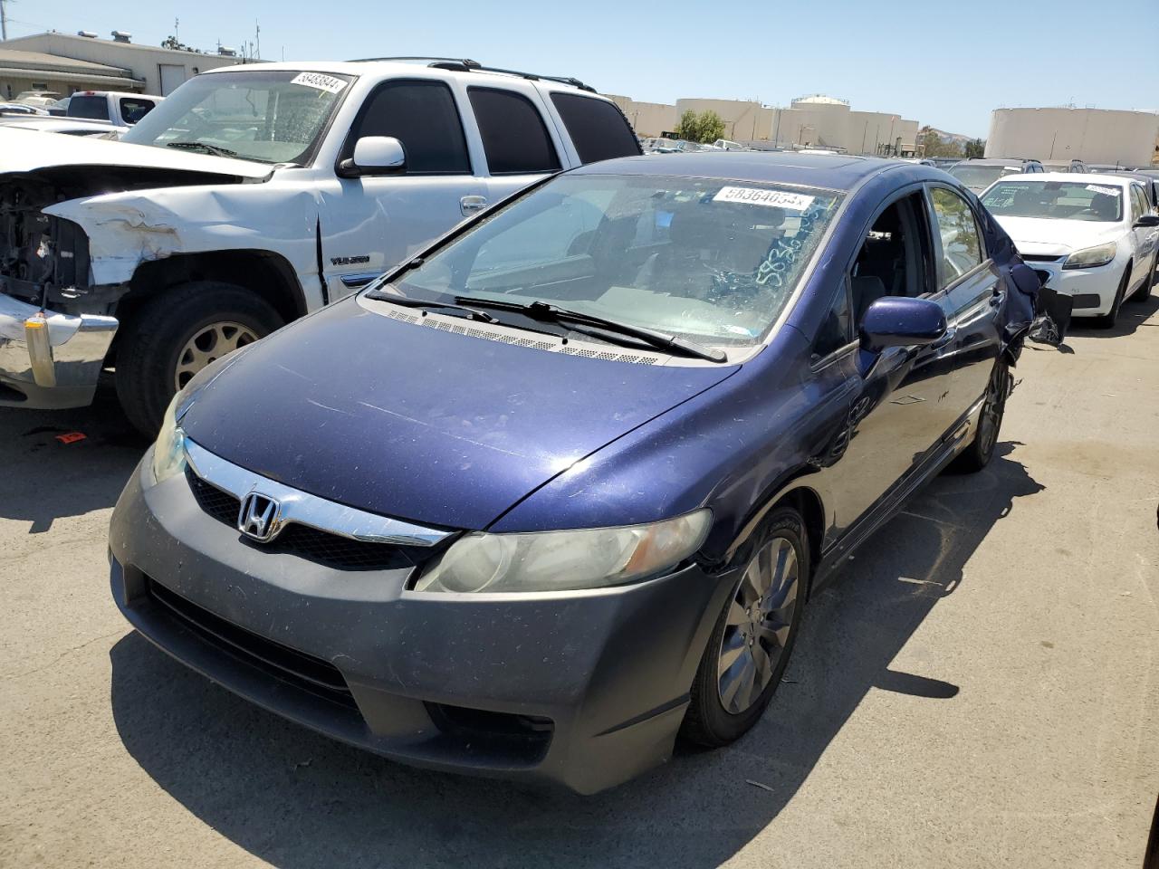 19XFA1F9XAE036953 2010 Honda Civic Exl