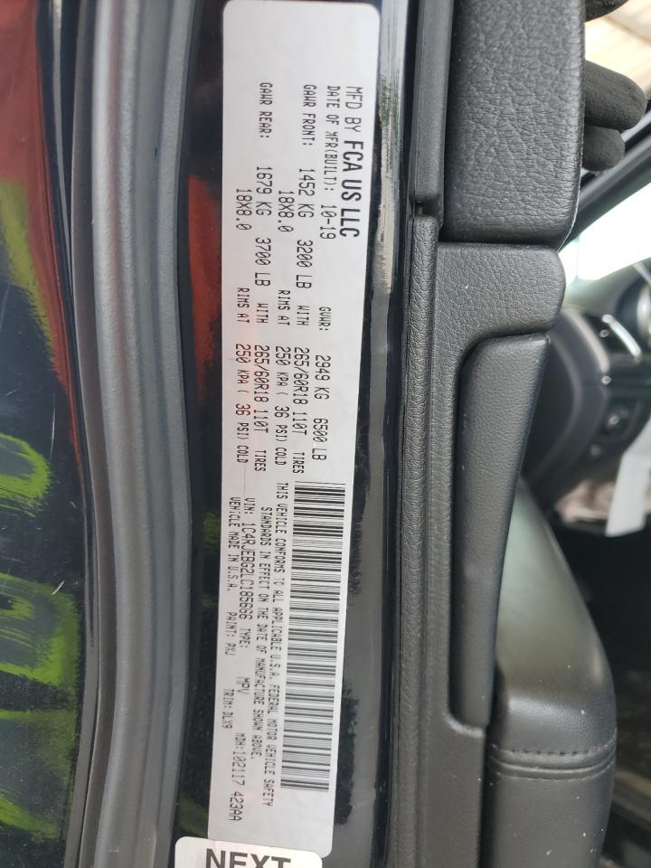 1C4RJEBG2LC185666 2020 Jeep Grand Cherokee Limited