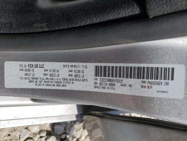 2016 CHRYSLER 200 LIMITE - 1C3CCCAB8GN195319