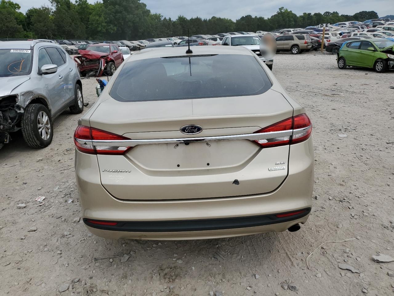 2017 Ford Fusion Se vin: 3FA6P0HD1HR309331