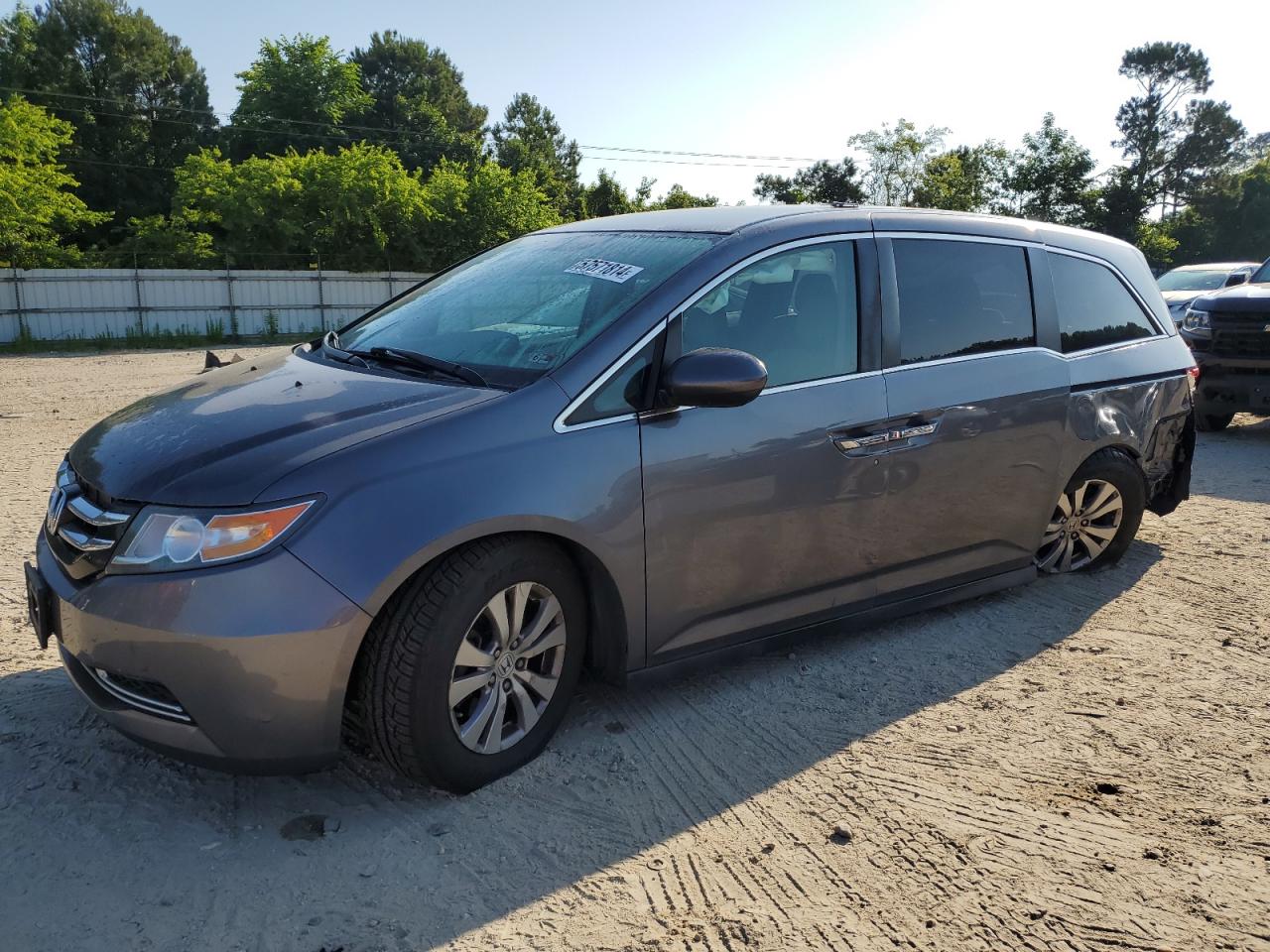 5FNRL5H49EB061925 2014 Honda Odyssey Ex