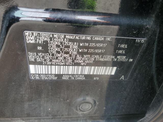 2T3BFREV4GW418521 2016 TOYOTA RAV 4 - Image 12