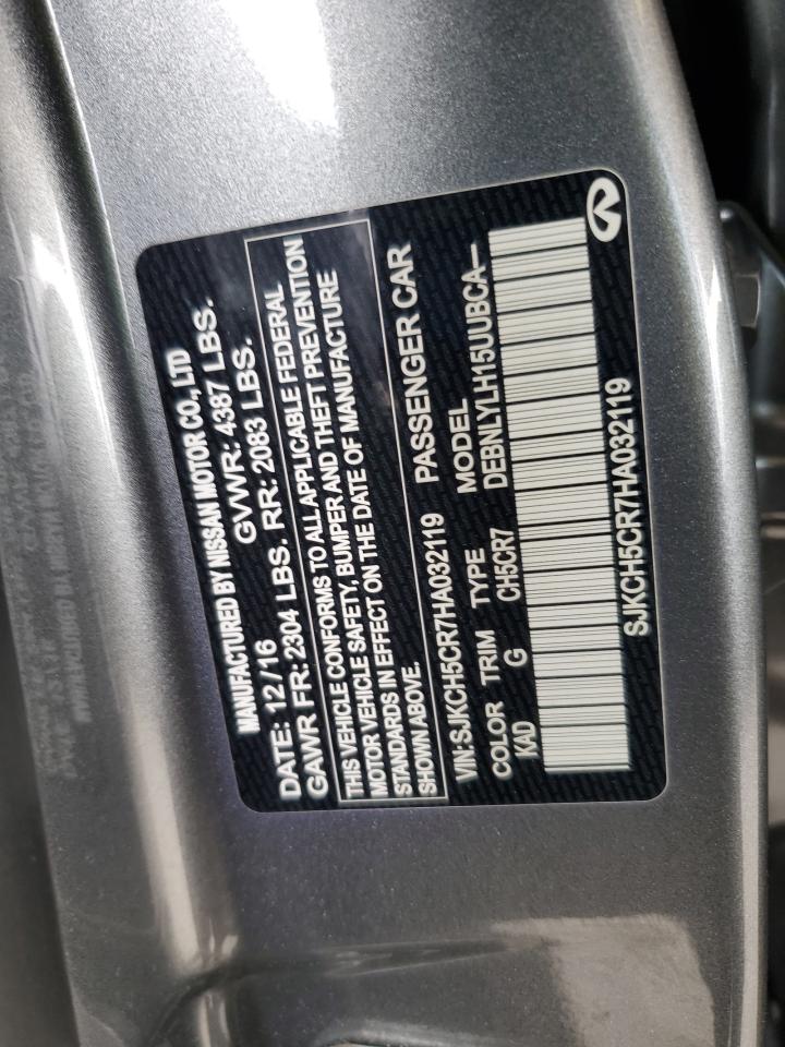 SJKCH5CR7HA032119 2017 Infiniti Qx30 Base