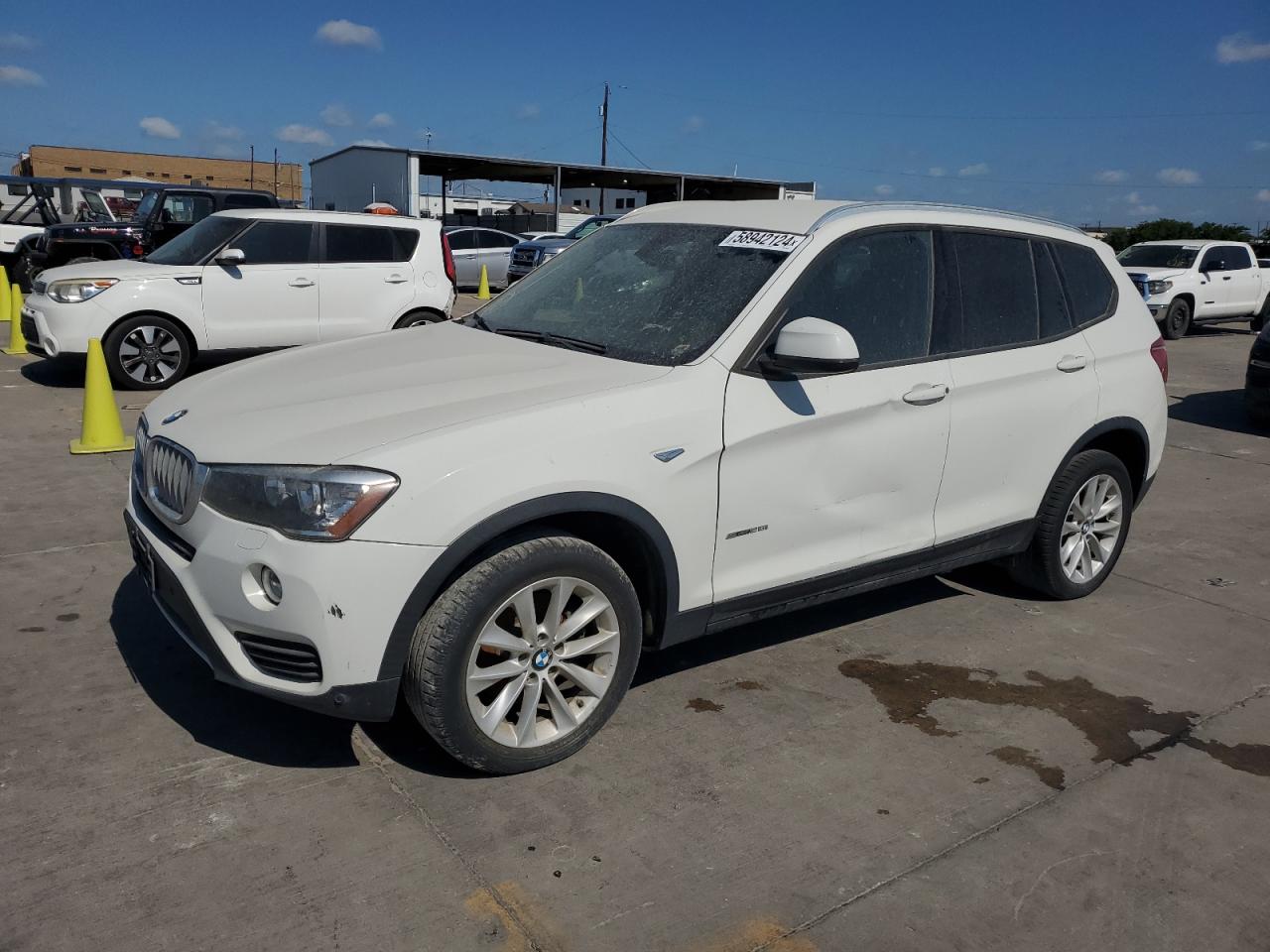 2017 BMW X3 Sdrive28I vin: 5UXWZ7C3XH0V89308