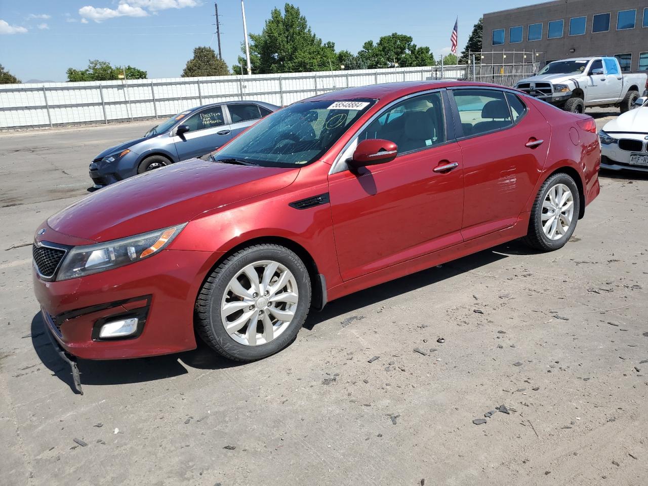 2015 Kia Optima Ex vin: 5XXGN4A72FG356220