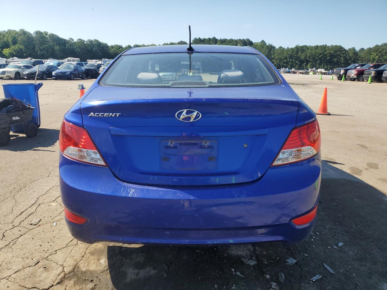 2013 Hyundai Accent Gls vin: KMHCT4AE4DU585259