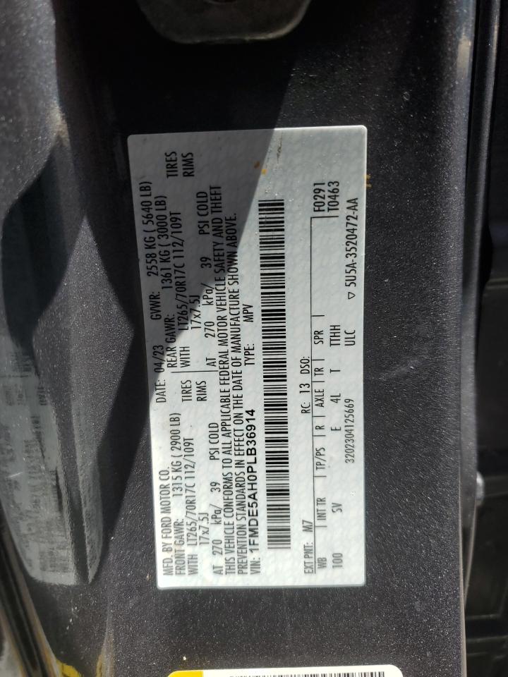 1FMDE5AH0PLB36914 2023 Ford Bronco Base