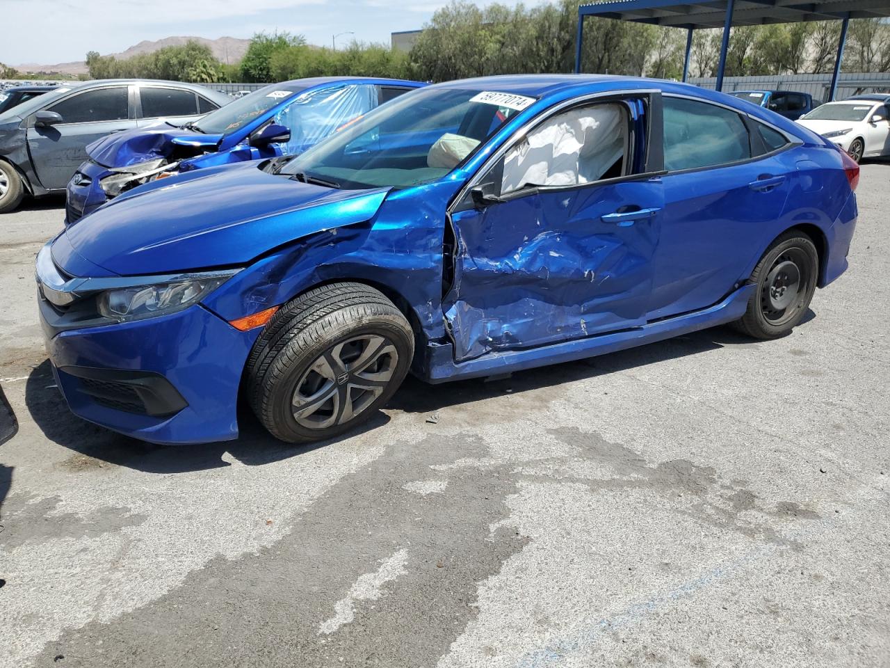 2018 Honda Civic Lx vin: 2HGFC2F52JH579054