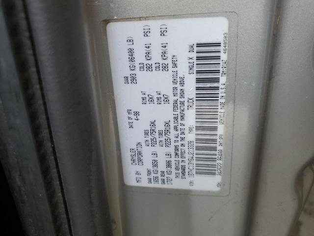 1998 Dodge Ram 1500 VIN: 1B7HC13Y6WJ213328 Lot: 58016584