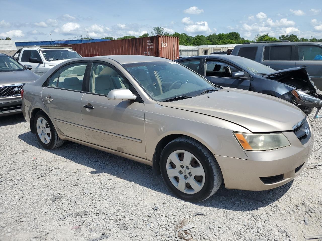 5NPET46C87H253795 2007 Hyundai Sonata Gls