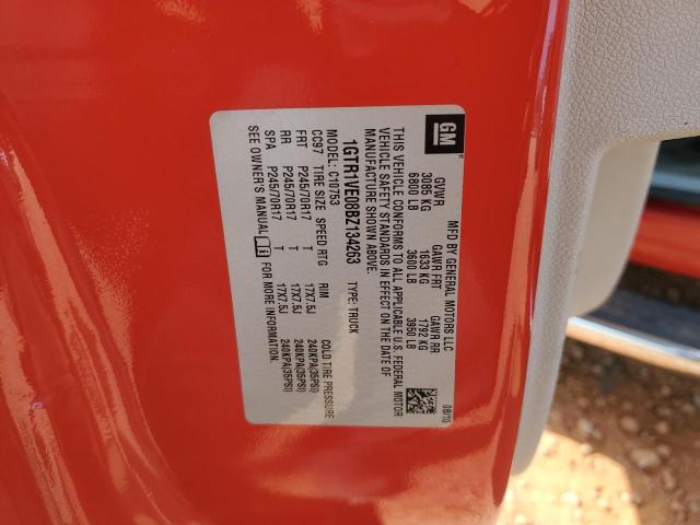 2011 GMC Sierra C1500 Sle VIN: 1GTR1VE08BZ134263 Lot: 59565034