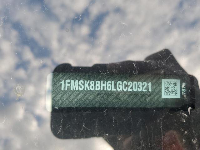 2020 Ford Explorer VIN: 1FMSK8BH6LGC20321 Lot: 58547374