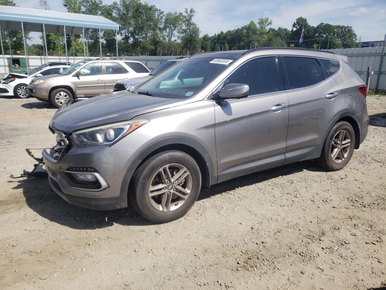 2017 Hyundai Santa Fe Sport vin: 5XYZU3LBXHG446432