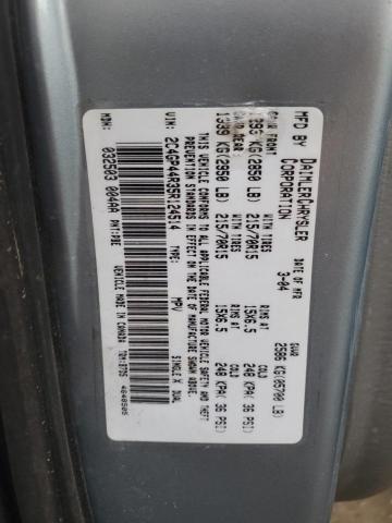 2005 Chrysler Town & Country Lx VIN: 2C4GP44R35R124514 Lot: 58612644