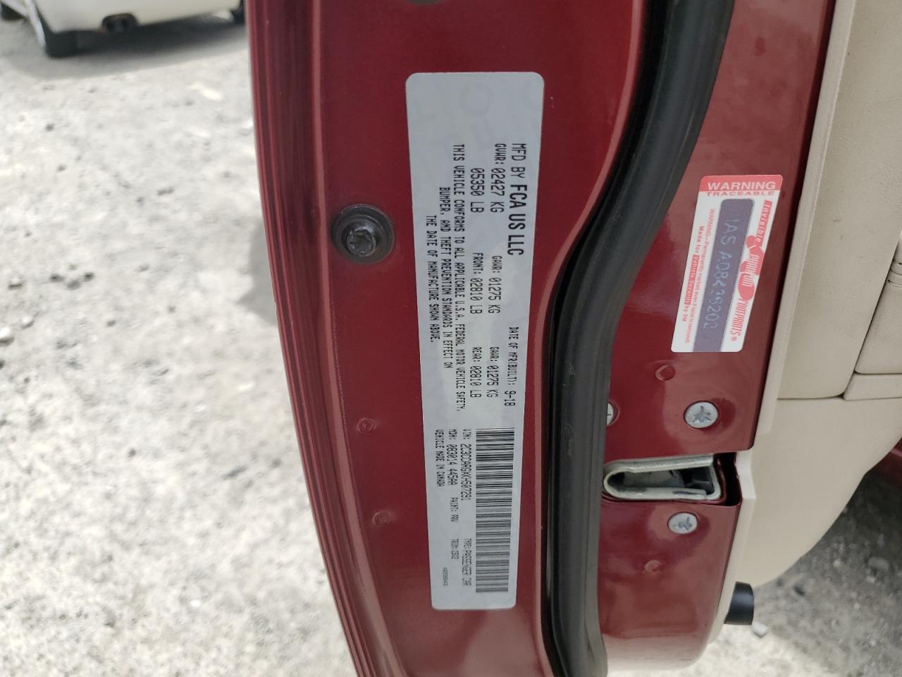 2C3CCARGXKH507291 2019 Chrysler 300 Touring