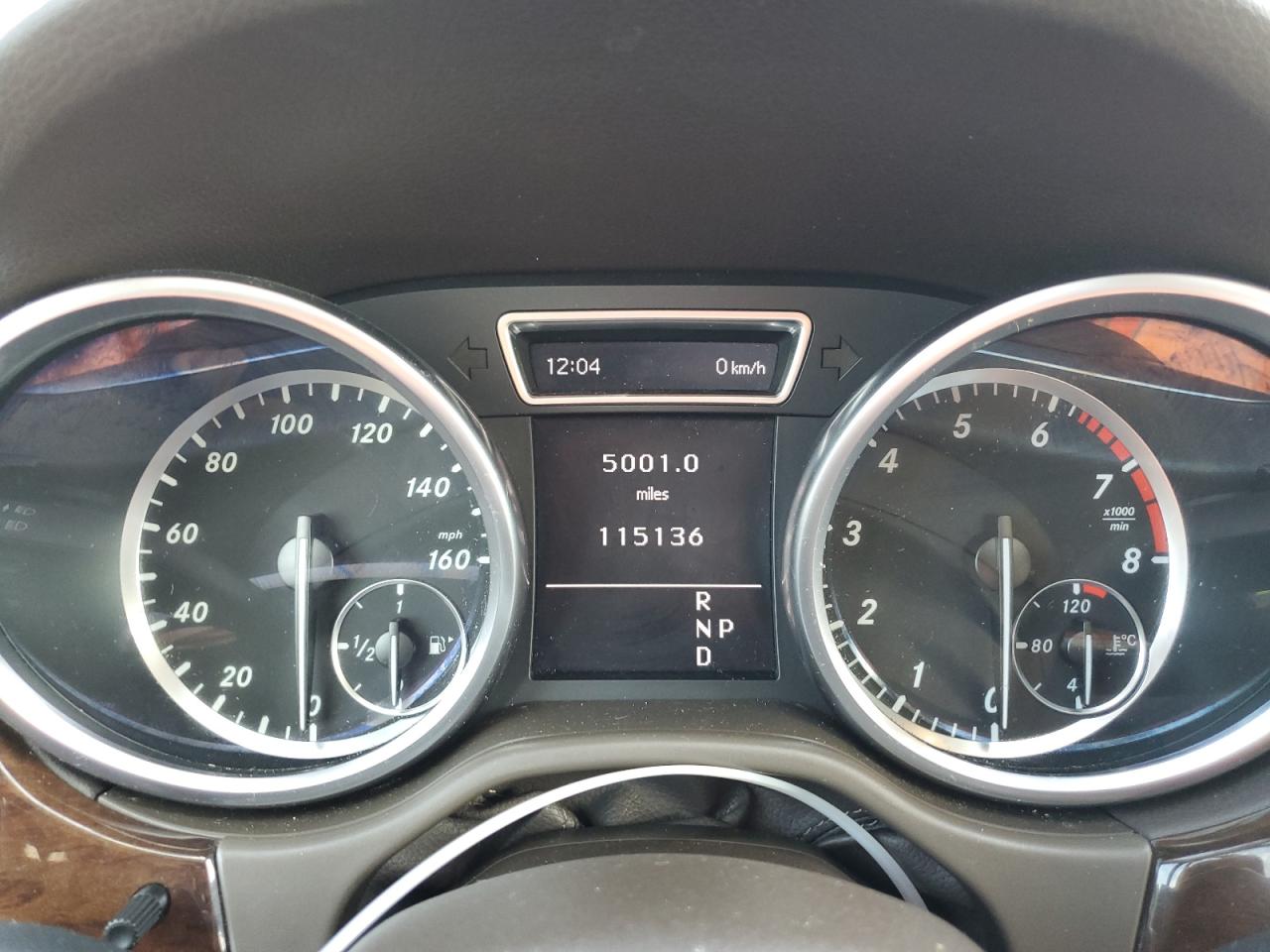 4JGDA5HB8CA064833 2012 Mercedes-Benz Ml 350 4Matic