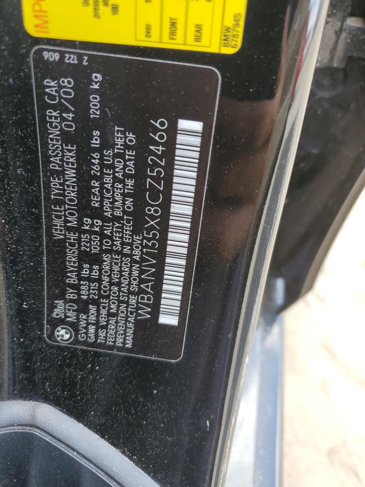 WBANV135X8CZ52466 2008 BMW 528 Xi