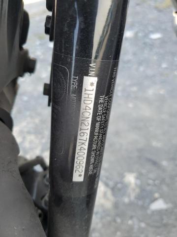 2007 HARLEY-DAVIDSON XLH883 1HD4CN2167K400962