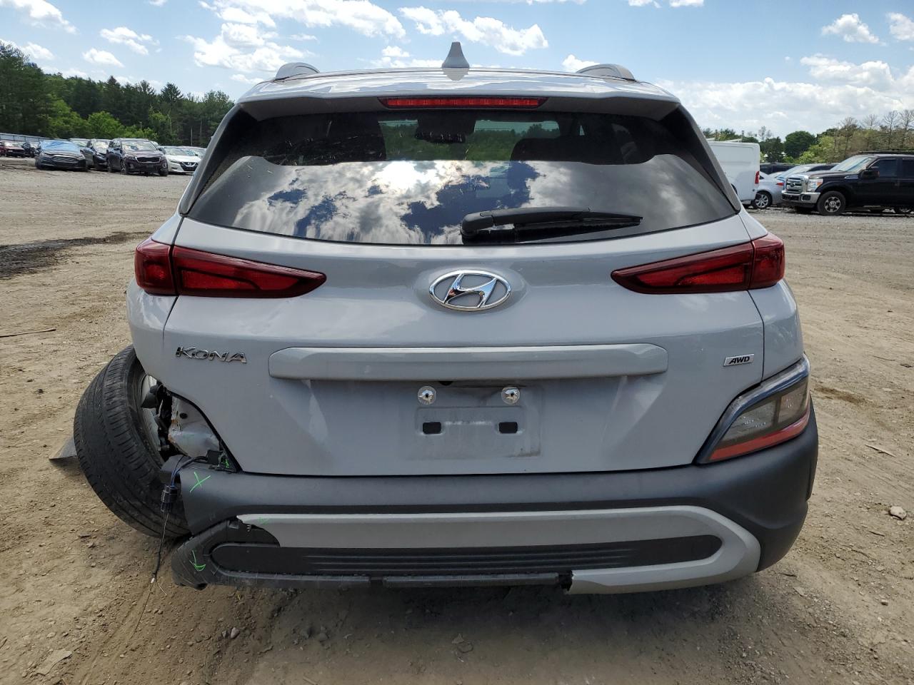 KM8K3CAB3NU858849 2022 Hyundai Kona Sel