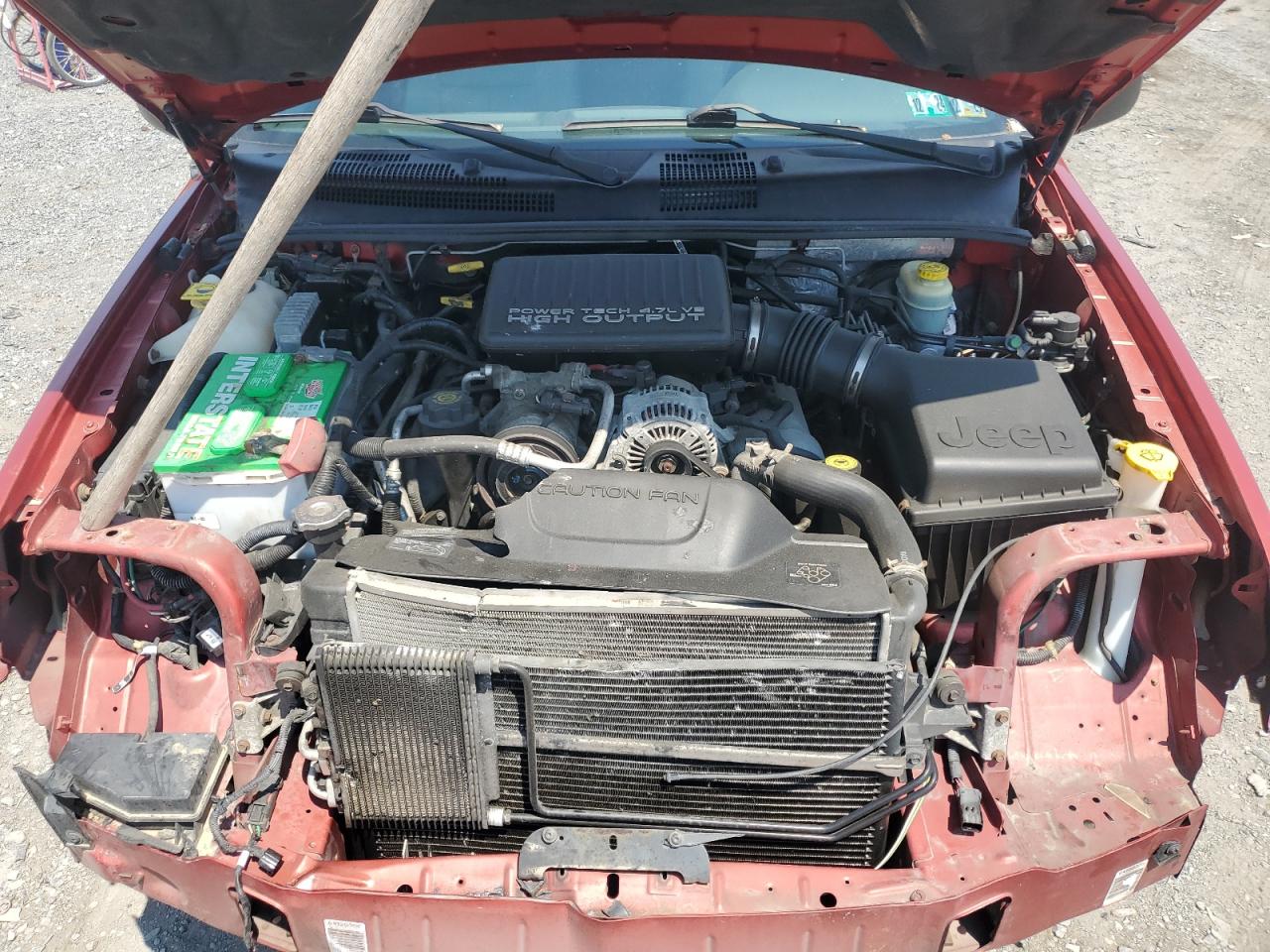 1J8GW68J03C620453 2003 Jeep Grand Cherokee Overland