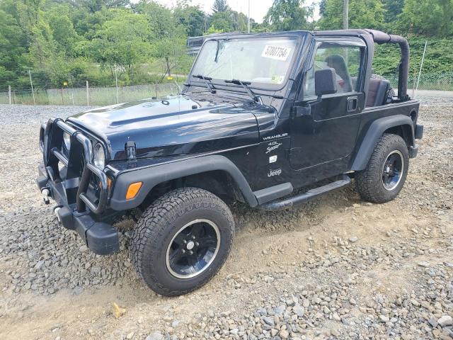 2000 Jeep Wrangler / Tj Sport VIN: 1J4FA49S5YP704582 Lot: 57807754