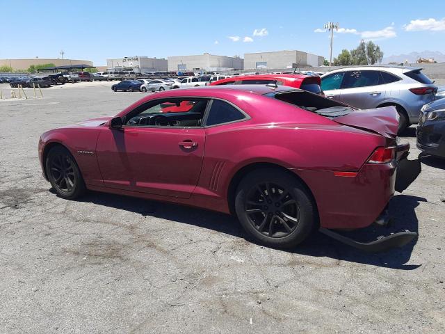 CHEVROLET CAMARO LS 2014 maroon  gas 2G1FA1E39E9308225 photo #3