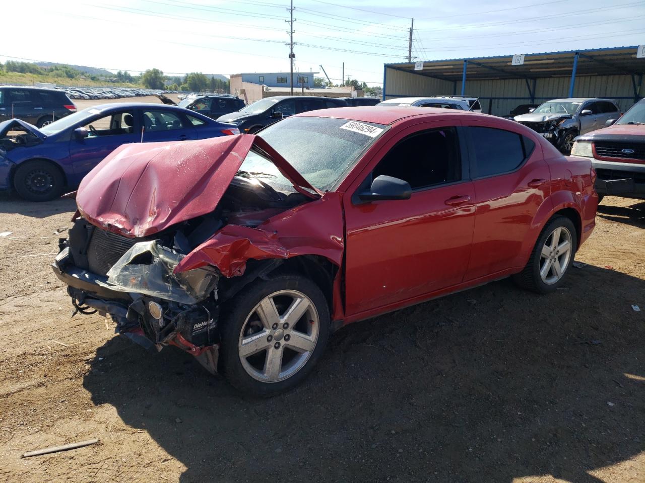 2013 Dodge Avenger Se vin: 1C3CDZAB5DN517619