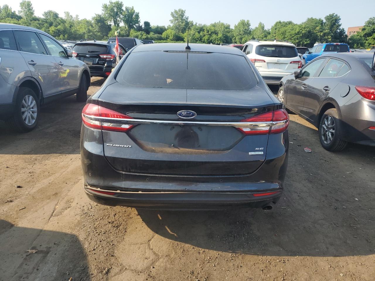 2017 Ford Fusion Se vin: 3FA6P0HD8HR173599